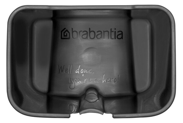 Stalowy kosz na śmieci z pedałem w kolorze matowego srebra 4 l Bo – Brabantia