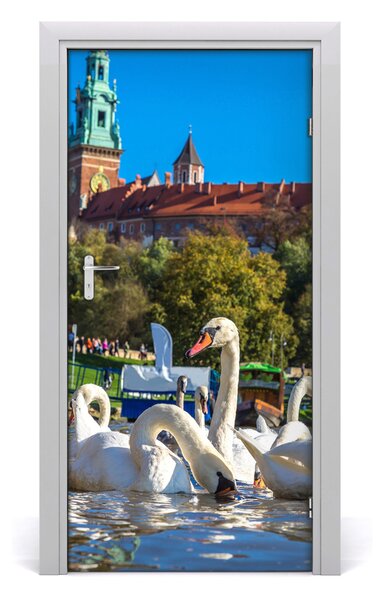 Fototapeta samoprzylepna na drzwi Kraków Polska