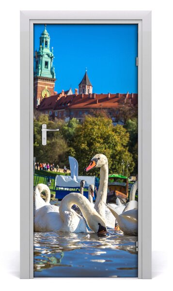 Fototapeta samoprzylepna na drzwi Kraków Polska