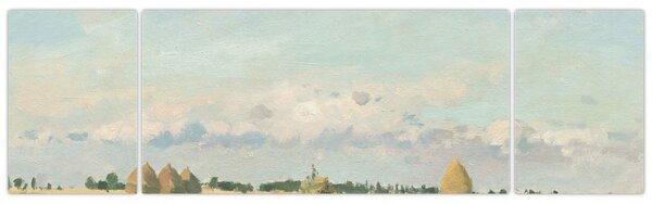Obraz - Camille Pissarro, Landscape, Ile de France, reprodukcje (170x50 cm)