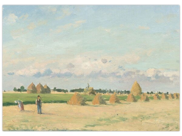 Obraz - Camille Pissarro, Landscape, Ile de France, reprodukcje (70x50 cm)