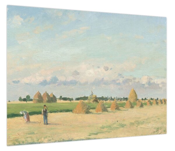 Obraz - Camille Pissarro, Landscape, Ile de France, reprodukcje (70x50 cm)