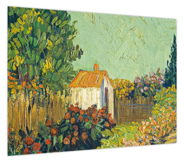 Obraz - Imitator of Vincent van Gogh, Landscape, reprodukcje (70x50 cm)