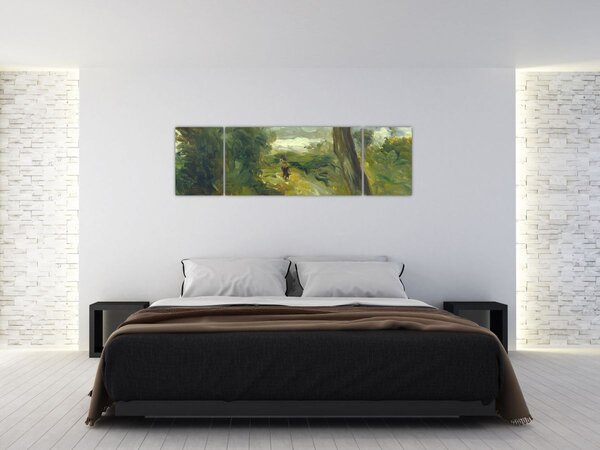 Obraz - Auguste Renoir, Landscape between Storms, reprodukcje (170x50 cm)