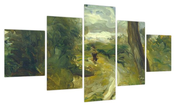 Obraz - Auguste Renoir, Landscape between Storms, reprodukcje (125x70 cm)