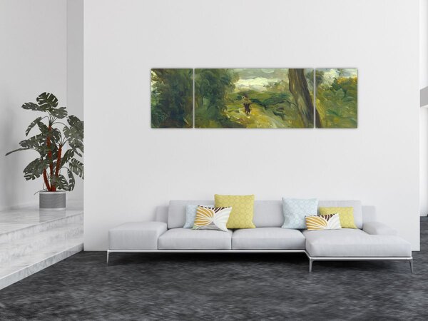 Obraz - Auguste Renoir, Landscape between Storms, reprodukcje (170x50 cm)