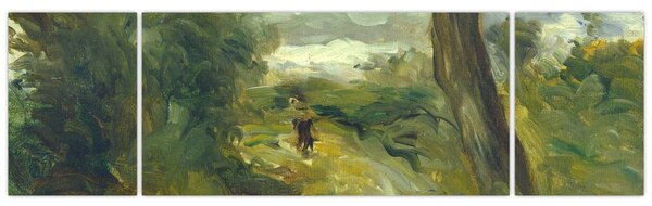 Obraz - Auguste Renoir, Landscape between Storms, reprodukcje (170x50 cm)