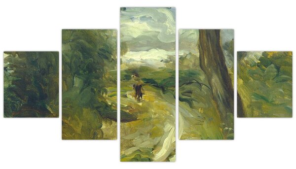 Obraz - Auguste Renoir, Landscape between Storms, reprodukcje (125x70 cm)