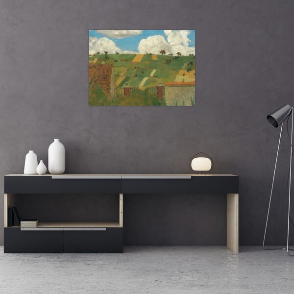 Obraz - Edouard Vuillard, Landscape of the Ile de France, reprodukcje (70x50 cm)