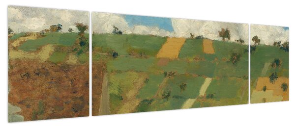 Obraz - Edouard Vuillard, Landscape of the Ile de France, reprodukcje (170x50 cm)