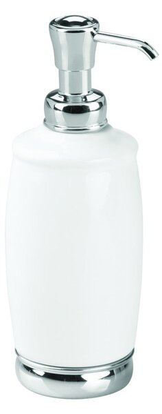 Biały dozownik do mydła iDesign York, 354 ml
