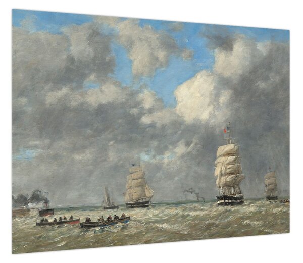Obraz - Eugène Boudin, Le Havre, reprodukcje (70x50 cm)