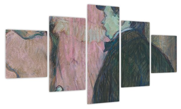 Obraz - Henri de Toulouse-Lautrec, Maxime Dethomas, reprodukcje (125x70 cm)