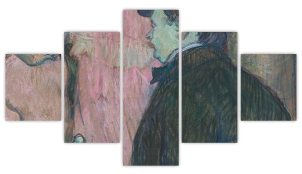 Obraz - Henri de Toulouse-Lautrec, Maxime Dethomas, reprodukcje (125x70 cm)