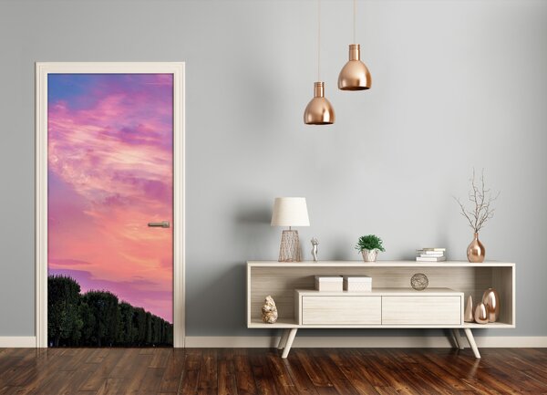 Fototapeta samoprzylepna na drzwi Wieża Eiffla