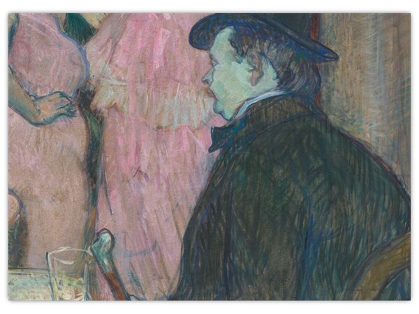 Obraz - Henri de Toulouse-Lautrec, Maxime Dethomas, reprodukcje (70x50 cm)