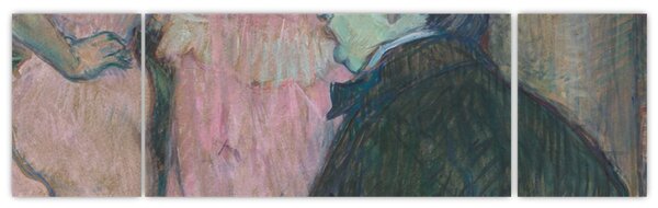 Obraz - Henri de Toulouse-Lautrec, Maxime Dethomas, reprodukcje (170x50 cm)