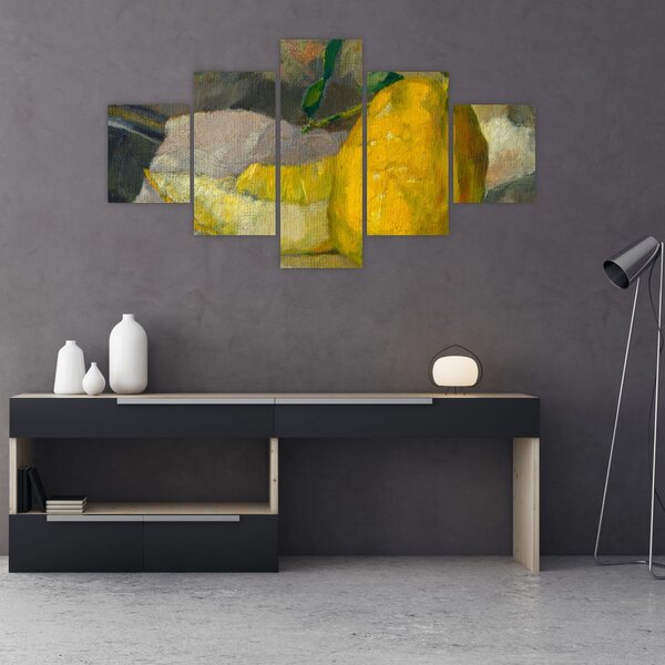Obraz - French 19th Century, Melon and Lemon, reprodukcje (125x70 cm)