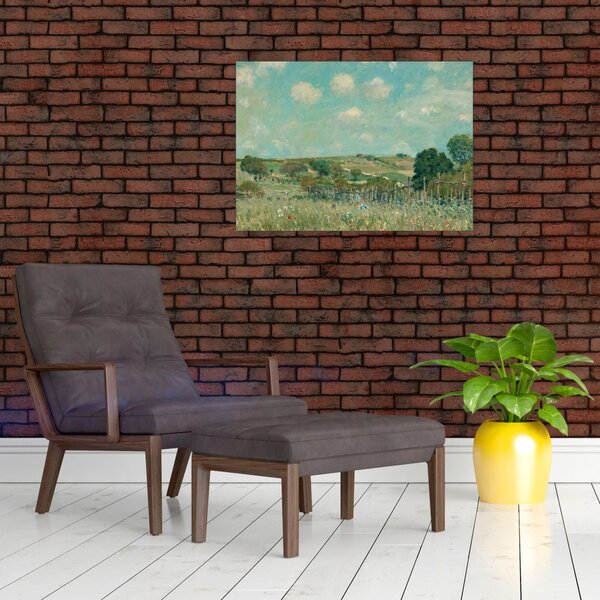 Obraz - Alfred Sisley, Meadow, reprodukcje (70x50 cm)