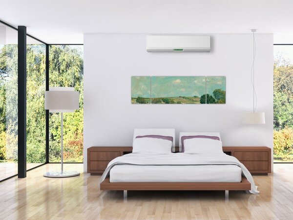 Obraz - Alfred Sisley, Meadow, reprodukcje (170x50 cm)