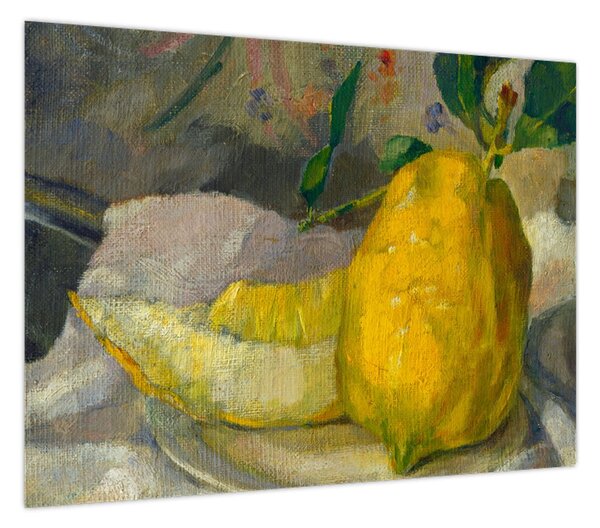 Obraz - French 19th Century, Melon and Lemon, reprodukcje (70x50 cm)