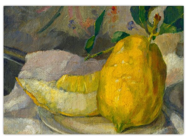 Obraz - French 19th Century, Melon and Lemon, reprodukcje (70x50 cm)