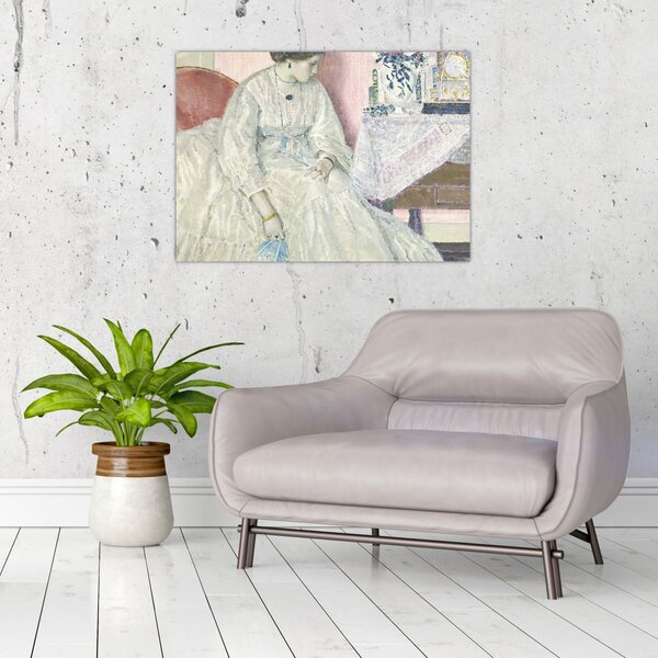 Obraz - Frederick Carl Frieseke, Memories, reprodukcje (70x50 cm)