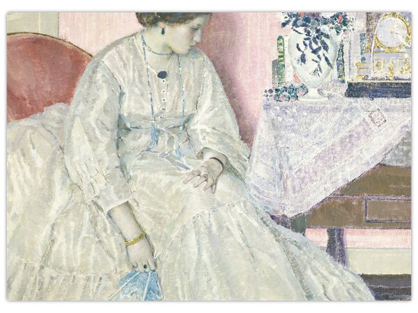 Obraz - Frederick Carl Frieseke, Memories, reprodukcje (70x50 cm)