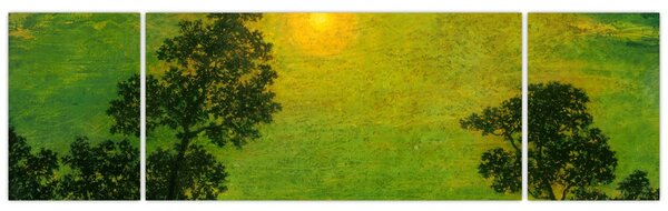 Obraz - Imitator of Ralph Albert Blakelock, Moonlight, reprodukcje (170x50 cm)