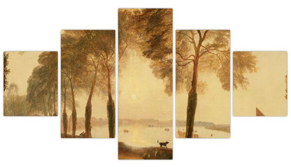Obraz - Joseph Mallord William Turner, Mortlake Terrace, reprodukcje (125x70 cm)