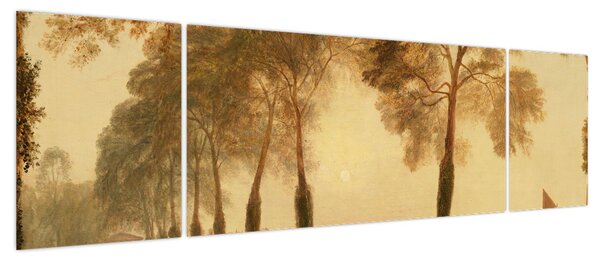 Obraz - Joseph Mallord William Turner, Mortlake Terrace, reprodukcje (170x50 cm)
