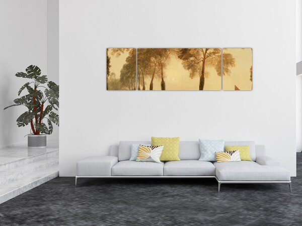 Obraz - Joseph Mallord William Turner, Mortlake Terrace, reprodukcje (170x50 cm)