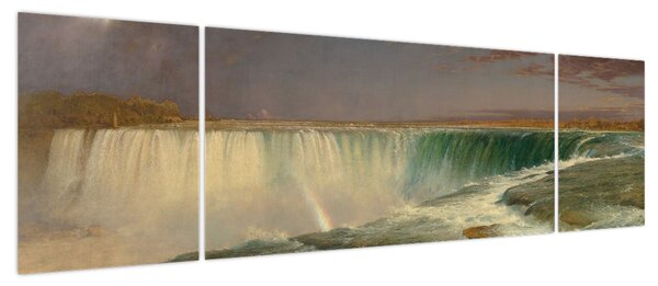 Obraz - Frederic Edwin Church, Niagara, reprodukcje (170x50 cm)