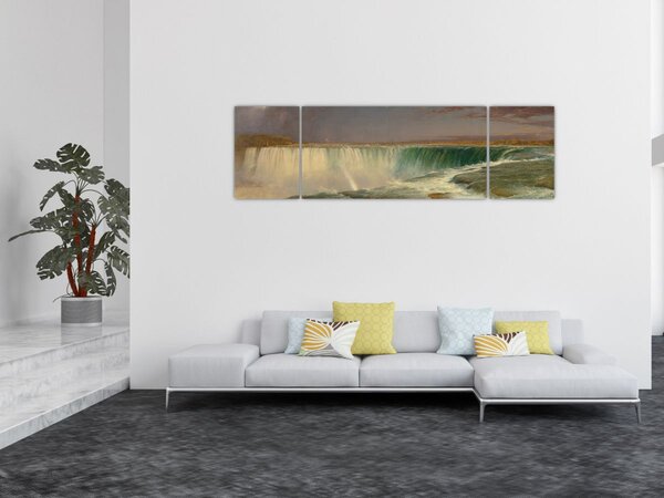 Obraz - Frederic Edwin Church, Niagara, reprodukcje (170x50 cm)