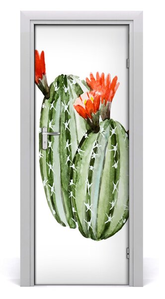 Okleina samoprzylepna fototapety na drzwi Kaktusy