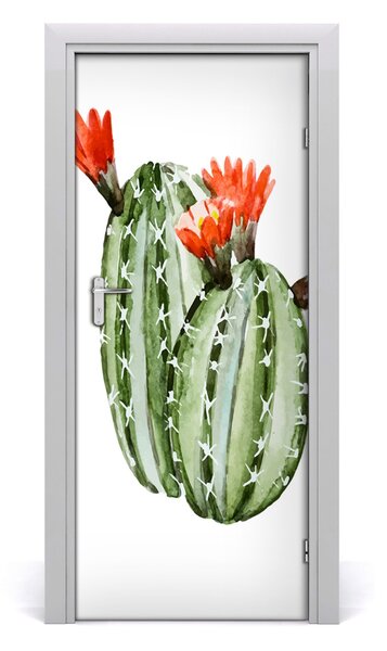 Okleina samoprzylepna fototapety na drzwi Kaktusy