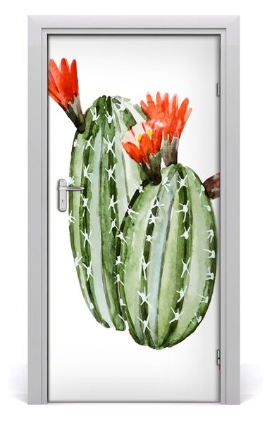 Okleina samoprzylepna fototapety na drzwi Kaktusy