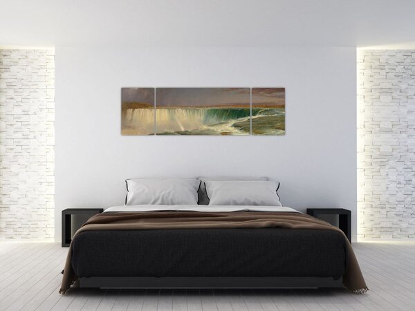 Obraz - Frederic Edwin Church, Niagara, reprodukcje (170x50 cm)