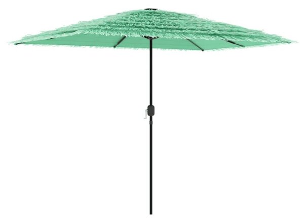 Parasol ogrodowy na stalowym słupku, zielony, 300x200x250 cm