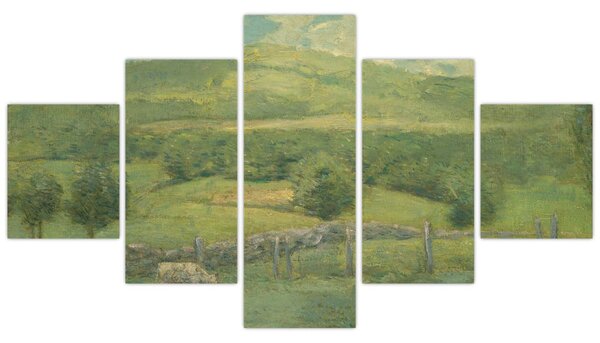 Obraz - Julian Alden Weir, Obweebetuck, reprodukcje (125x70 cm)