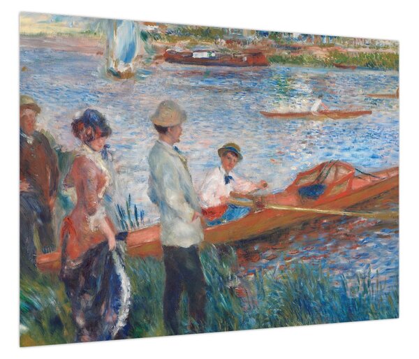 Obraz - Auguste Renoir, Oarsmen at Chatou, reprodukcje (70x50 cm)
