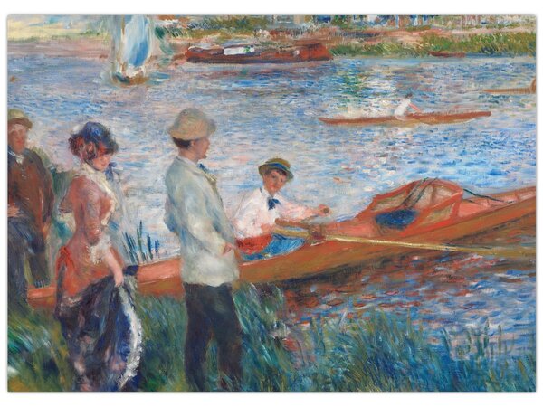 Obraz - Auguste Renoir, Oarsmen at Chatou, reprodukcje (70x50 cm)
