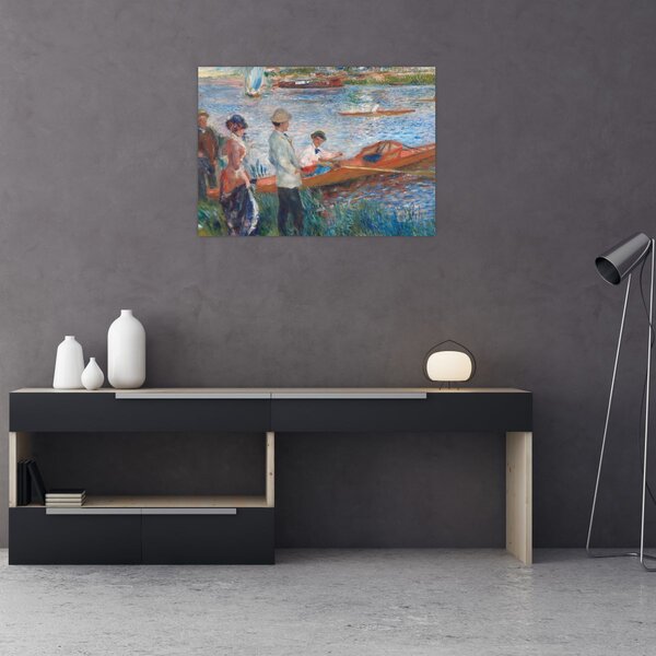 Obraz - Auguste Renoir, Oarsmen at Chatou, reprodukcje (70x50 cm)