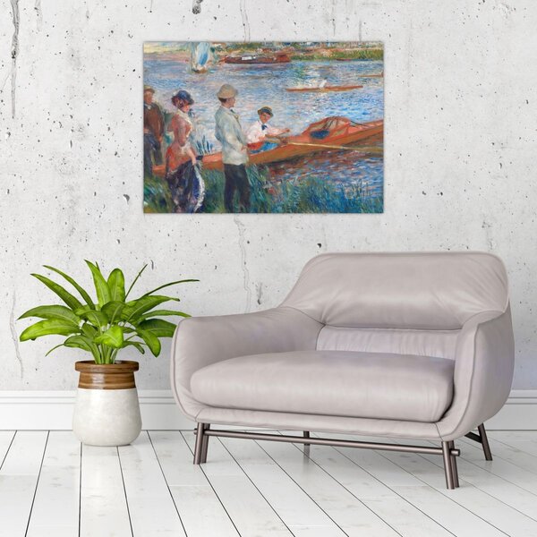 Obraz - Auguste Renoir, Oarsmen at Chatou, reprodukcje (70x50 cm)
