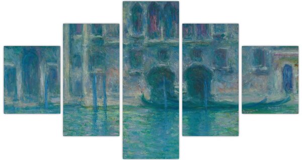 Obraz - Claude Monet, Palazzo da Mula, Venice, reprodukcje (125x70 cm)