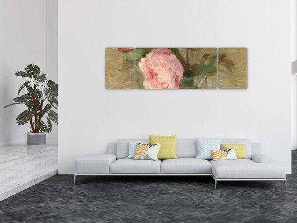 Obraz - Berthe Morisot, Peonies, reprodukcje (170x50 cm)