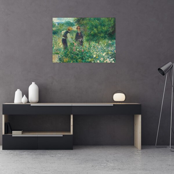 Obraz - Auguste Renoir, Picking Flowers, reprodukcje (70x50 cm)