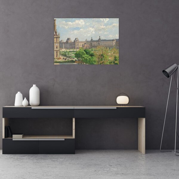 Obraz - Camille Pissarro, Place du Carrousel, Paris, reprodukcje (70x50 cm)