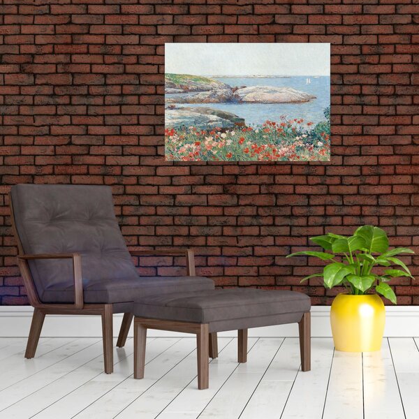 Obraz - Childe Hassam, Poppies, Isles of Shoals, reprodukcje (70x50 cm)