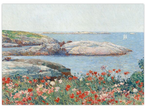 Obraz - Childe Hassam, Poppies, Isles of Shoals, reprodukcje (70x50 cm)